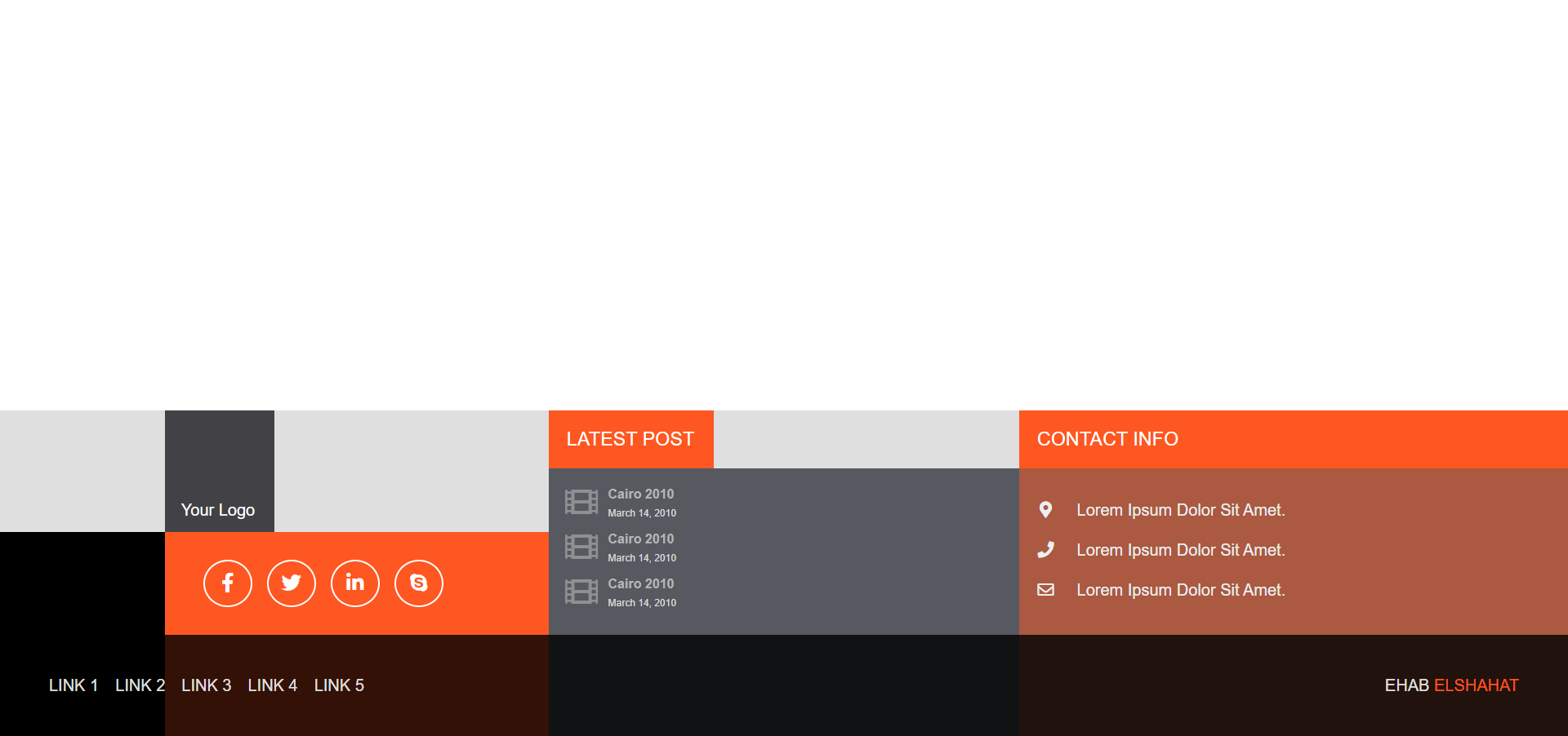  Ultimat footer