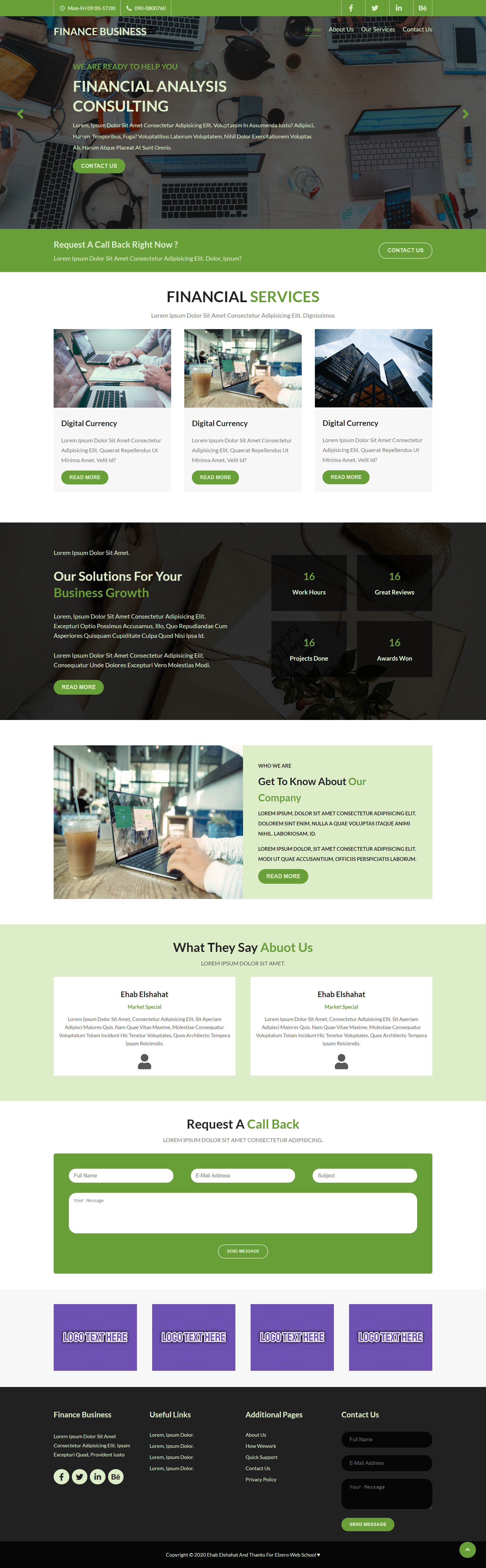  Business Template